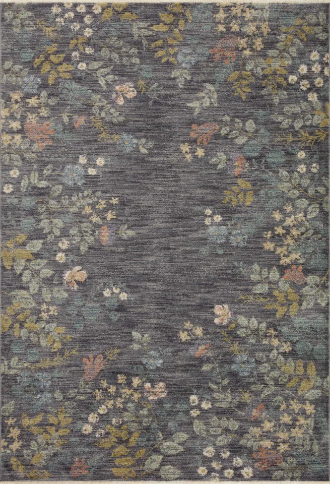 Rifle Paper Co. x Loloi Provence Slate 2'-6" x 8'-0"
