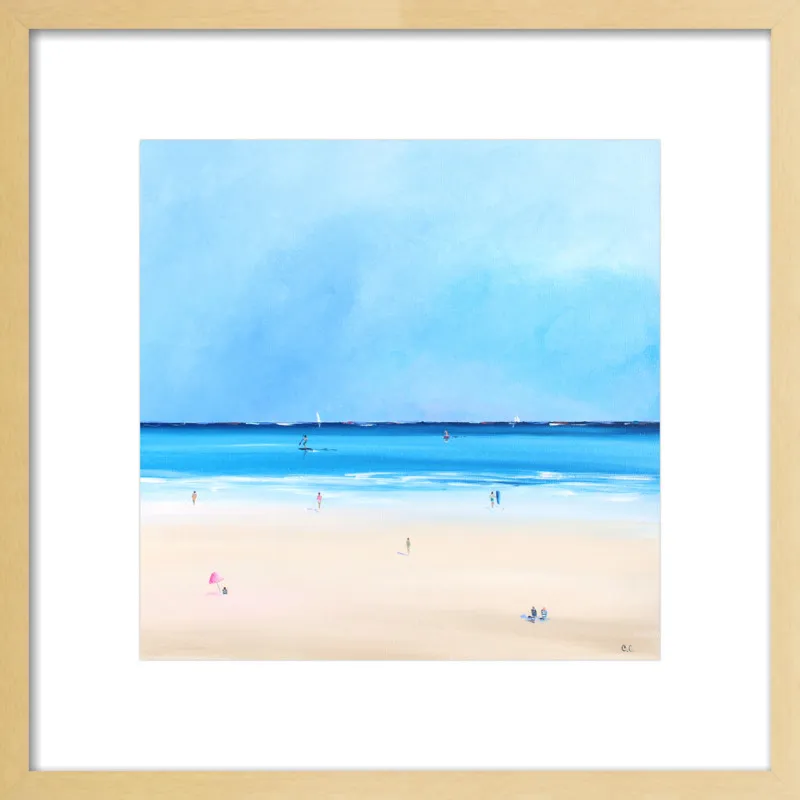 Smooth Ocean Sale by Caroline Chriss  for Artfully Walls