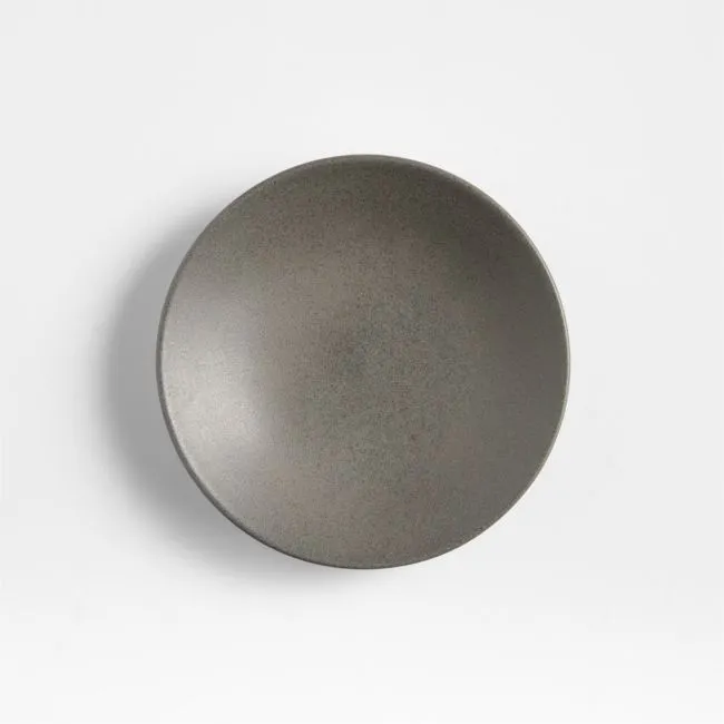 Craft Charcoal Stoneware Appetizer Plate
