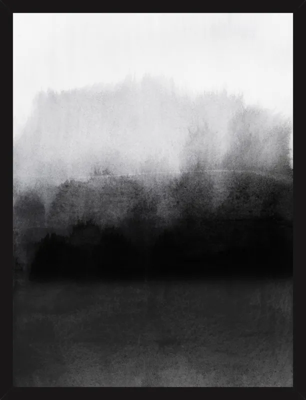 greyscale landscape by Iris Lehnhardt for Artfully Walls