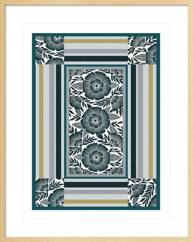Botanical Frame 1 by Katharine Watson for Artfully Walls