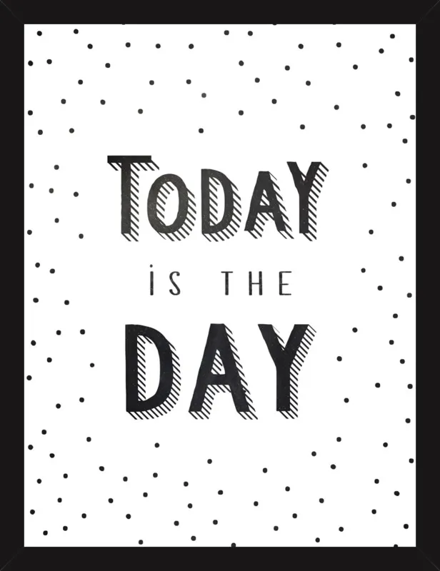 Today is the day by Lonneke de Roos - Kind of Style for Artfully Walls