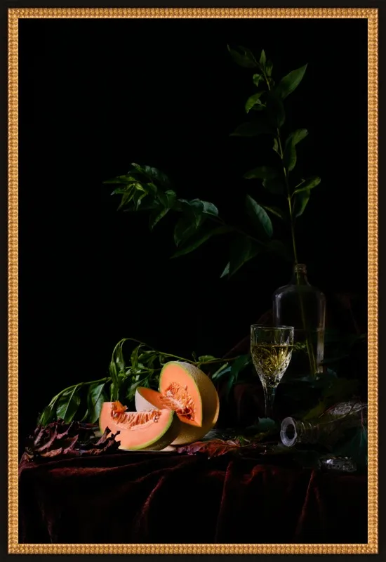 Cantaloupe by Dustin Halleck for Artfully Walls