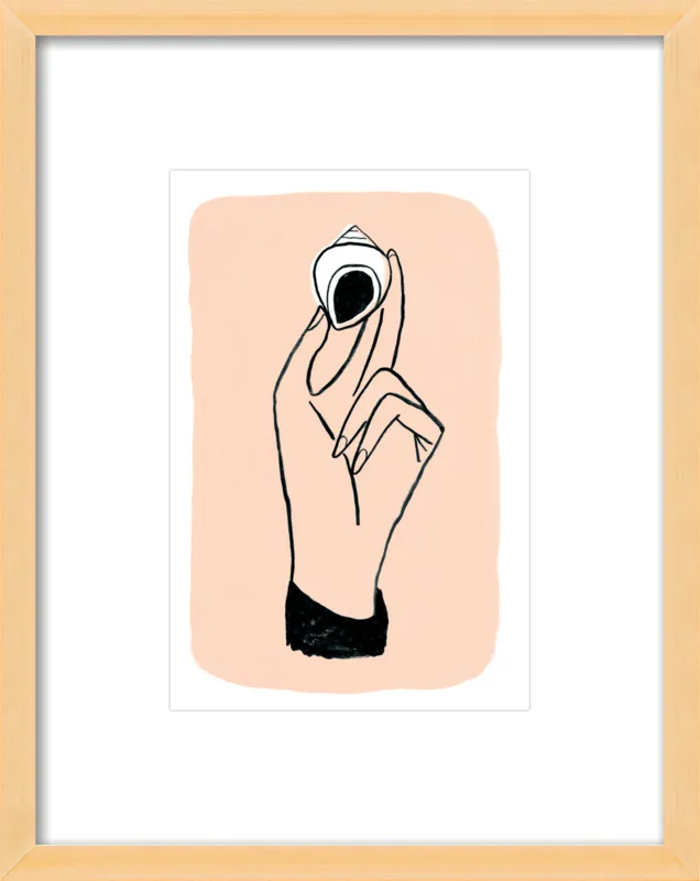 My Hand is My Face by Michael Doyle - Apartment On Belmont for Artfully Walls