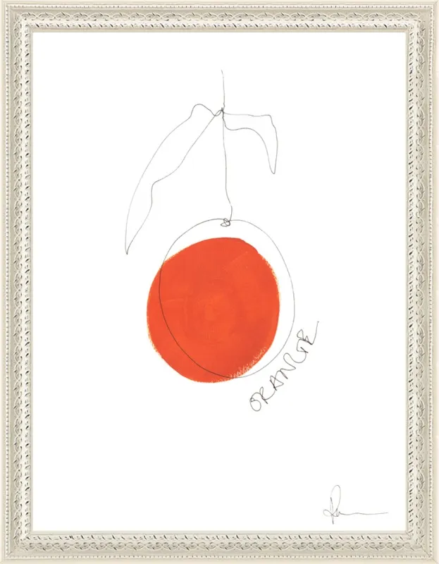 Orange by Polly Mann for Artfully Walls