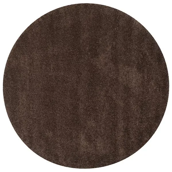 Cozy Shag Solid Neutral Area Rug