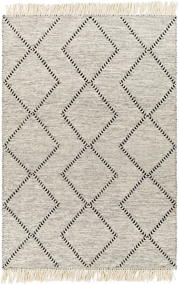 Uttar Beige Indoor 5' x 7'6" Handmade Rug
