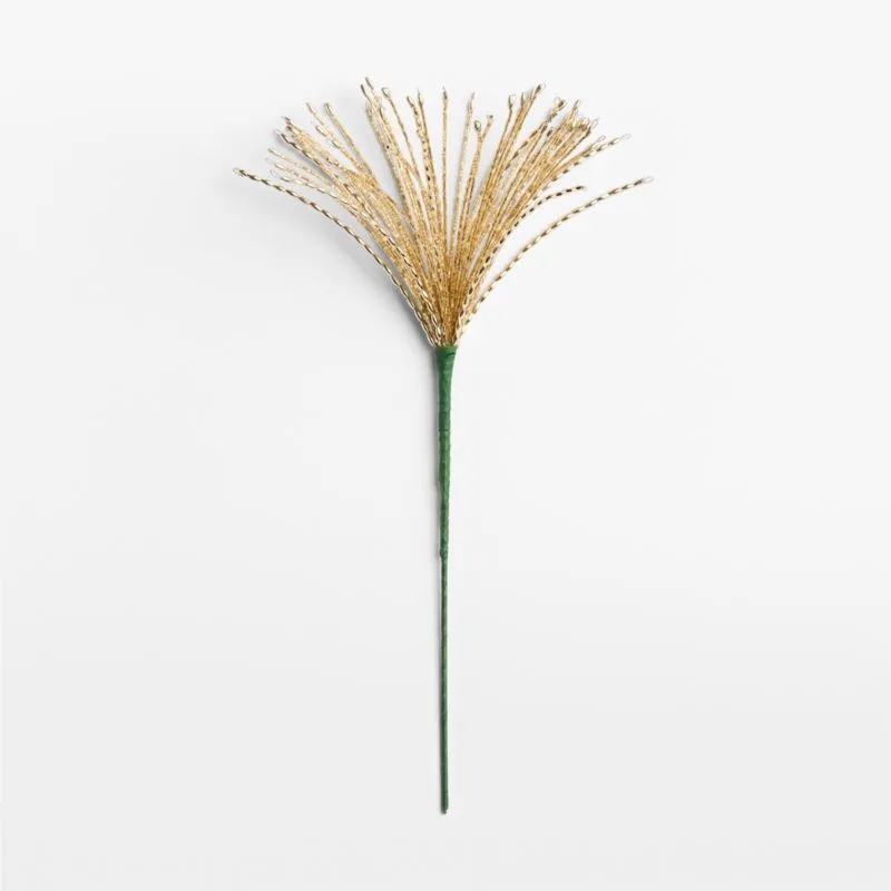 Gold Burst Christmas Tree Pick
