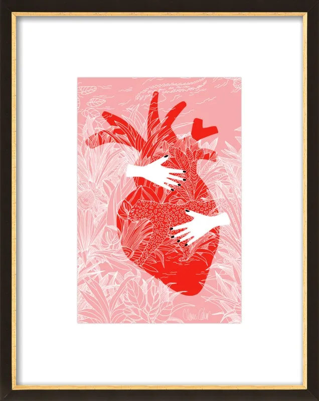 REFUGE ROSE by Claire Colin for Artfully Walls