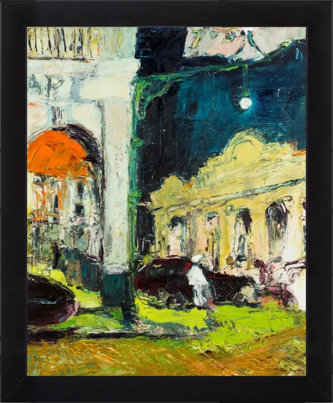 La Vida Cuba Street Corner near Sloppy Joe Bar in Old Havana by Ana Guzman for Artfully Walls