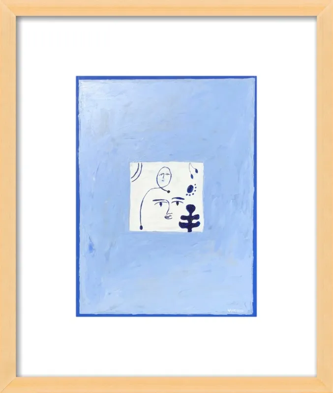 The Blues by Virginia Chamlee for Artfully Walls