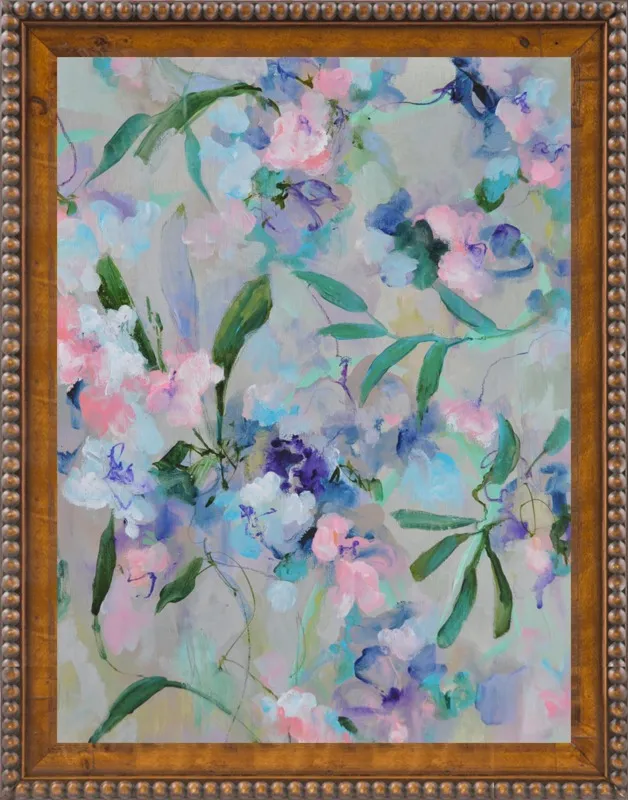 Arrangement in Blue and Lilac by Sonal Nathwani for Artfully Walls