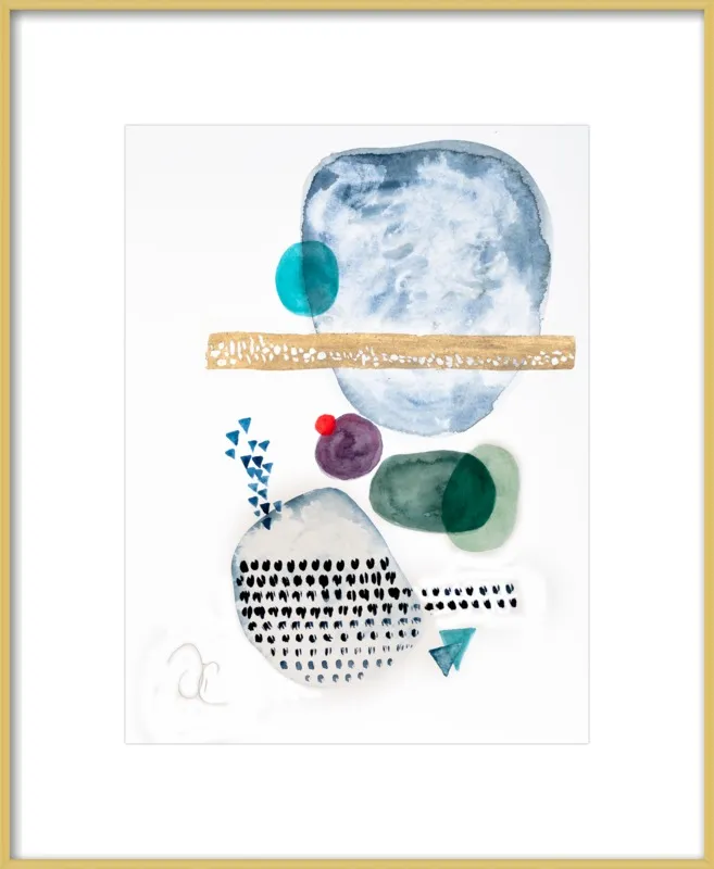 Under the sea by Victoria Gonzalez for Artfully Walls