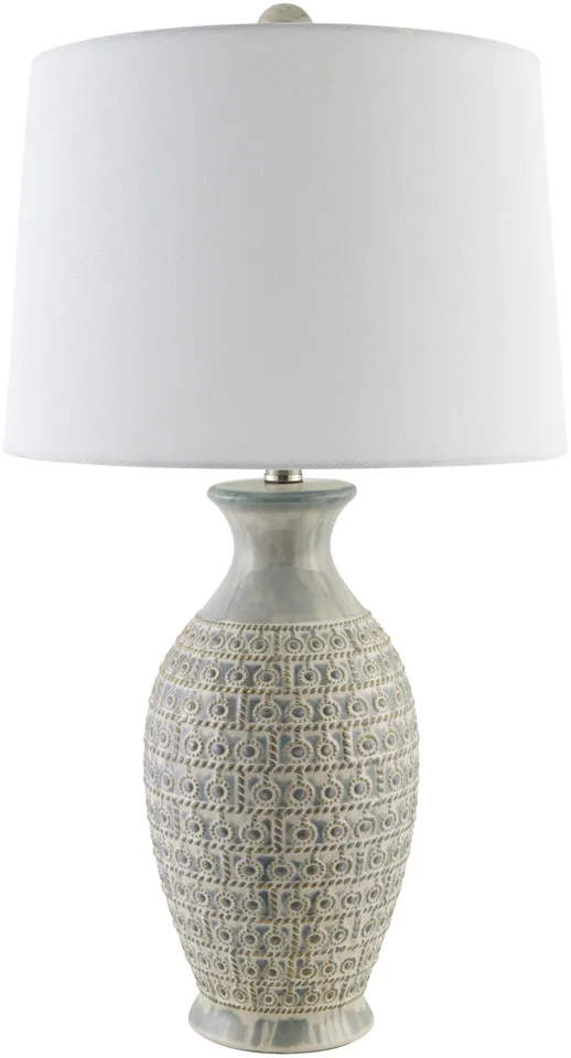 Veroli  Glazed 23"H x 15"W x 15"D Accent Table Lamp