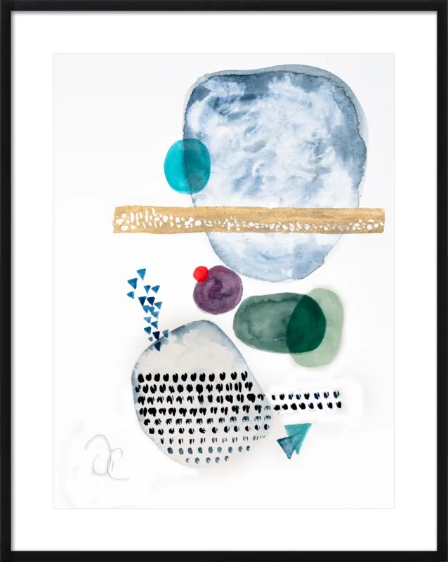 Under the sea by Victoria Gonzalez for Artfully Walls