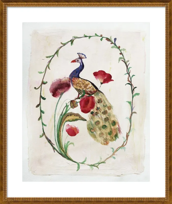 Peacock by Ruti Shaashua for Artfully Walls