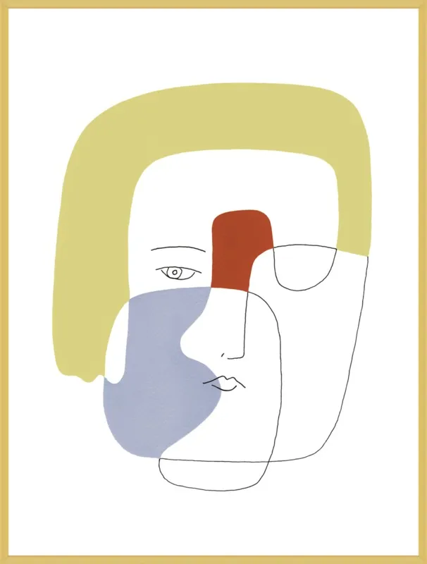 September Blue - Version 05 by Femke Colaris for Artfully Walls