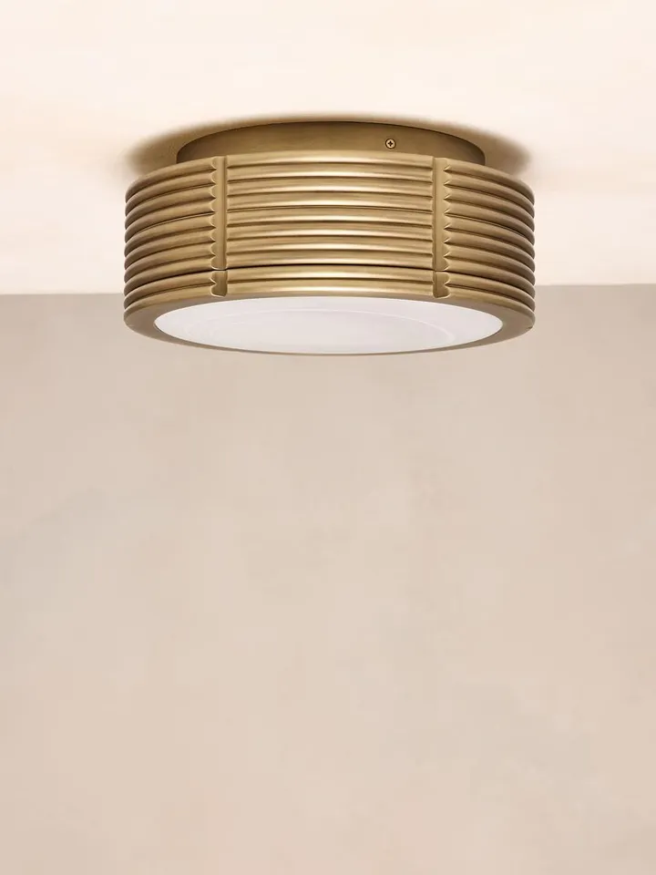 Caetana Flush Light, IP44, US