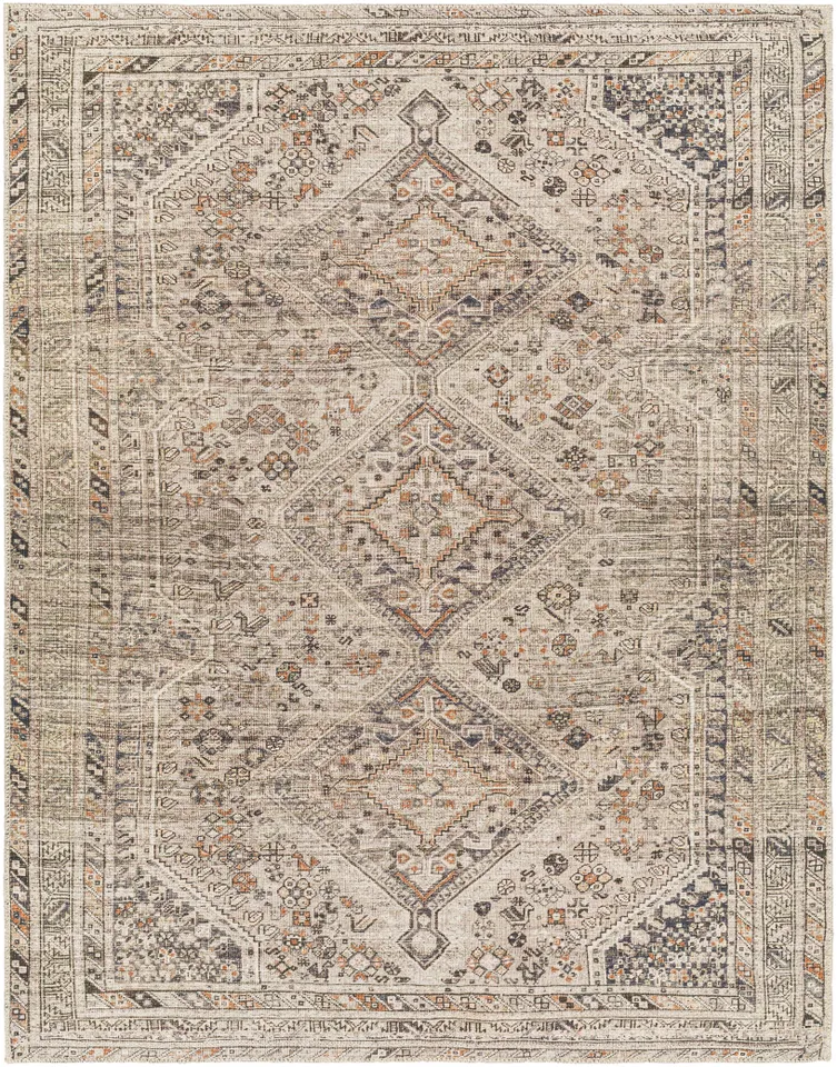Amelie Beige Indoor 8'10" x 12' Machine Woven Rug