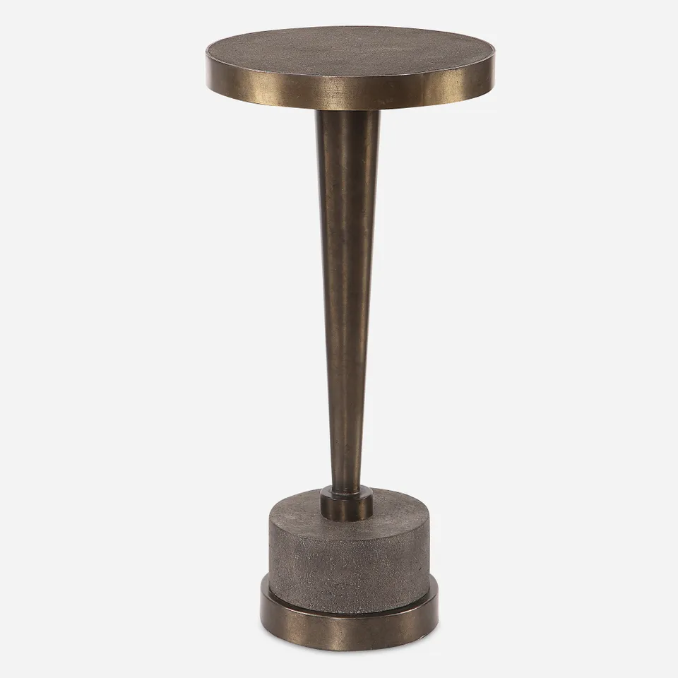 Masika Bronze Accent Table