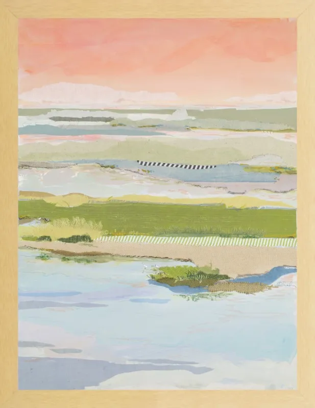 Marsh Blush East by Karin Olah for Artfully Walls
