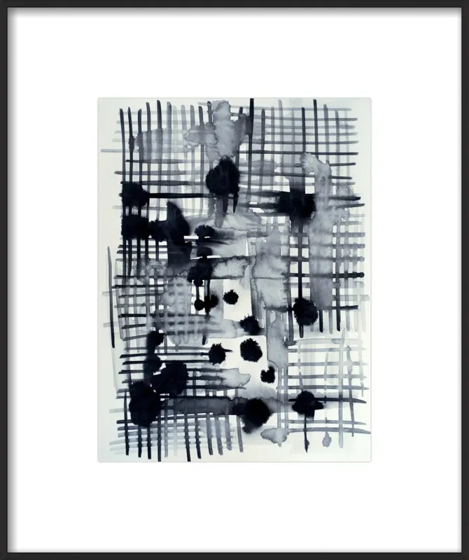 crosshatch by Kelly Witmer for Artfully Walls