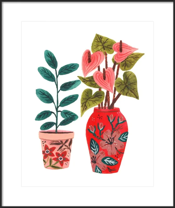 Planter by Ploypisut for Artfully Walls