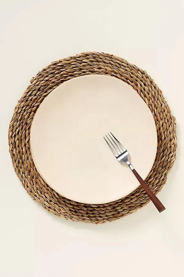 Blue Pheasant Lucian Round Placemat