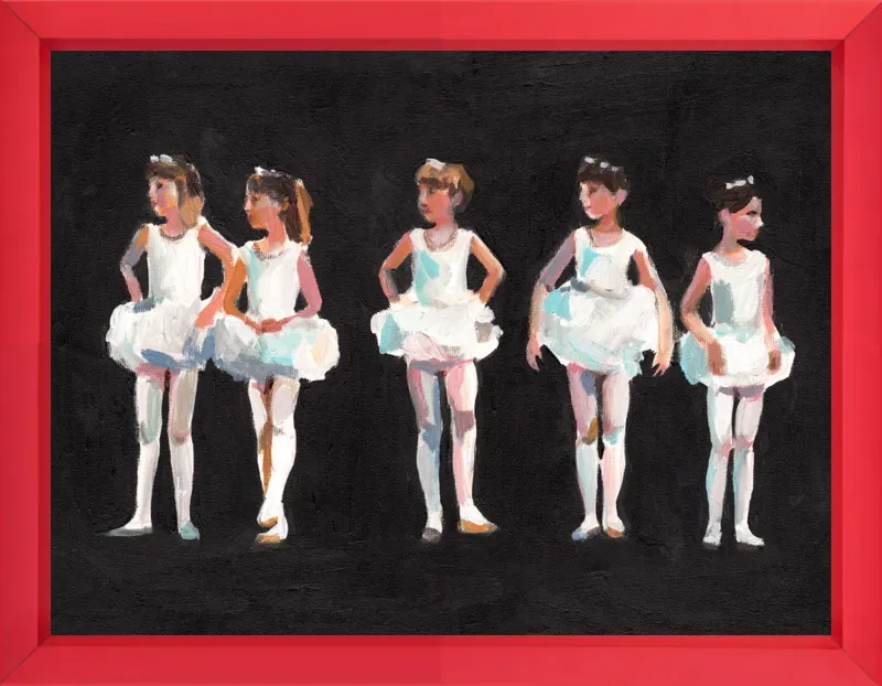 Ballerinas by Tali Yalonetzki for Artfully Walls
