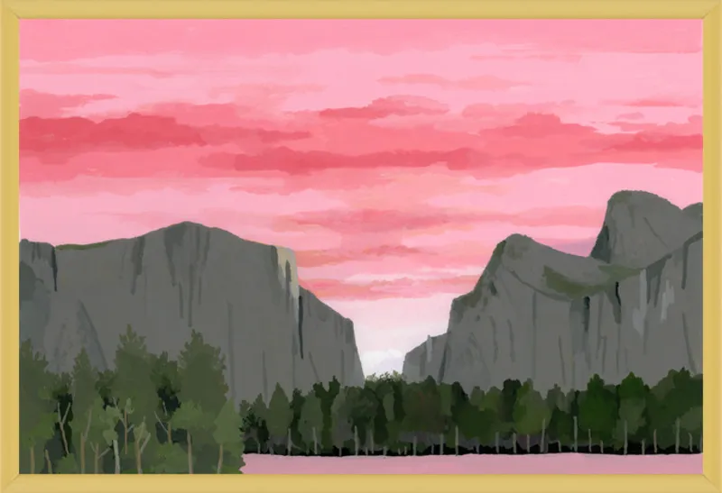 Dawn of Yosemite Park by Hiroyuki Izutsu for Artfully Walls