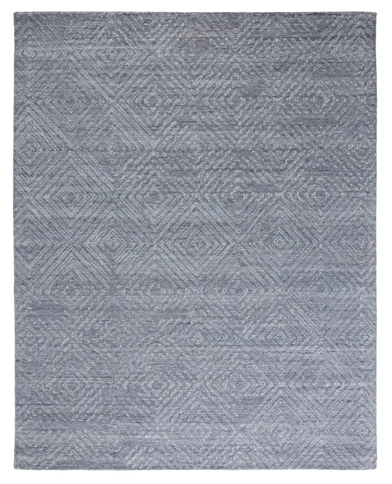 Safavieh Couture Abstract Collection Hand Tufted Area Rug, Blue, 9' x 12'