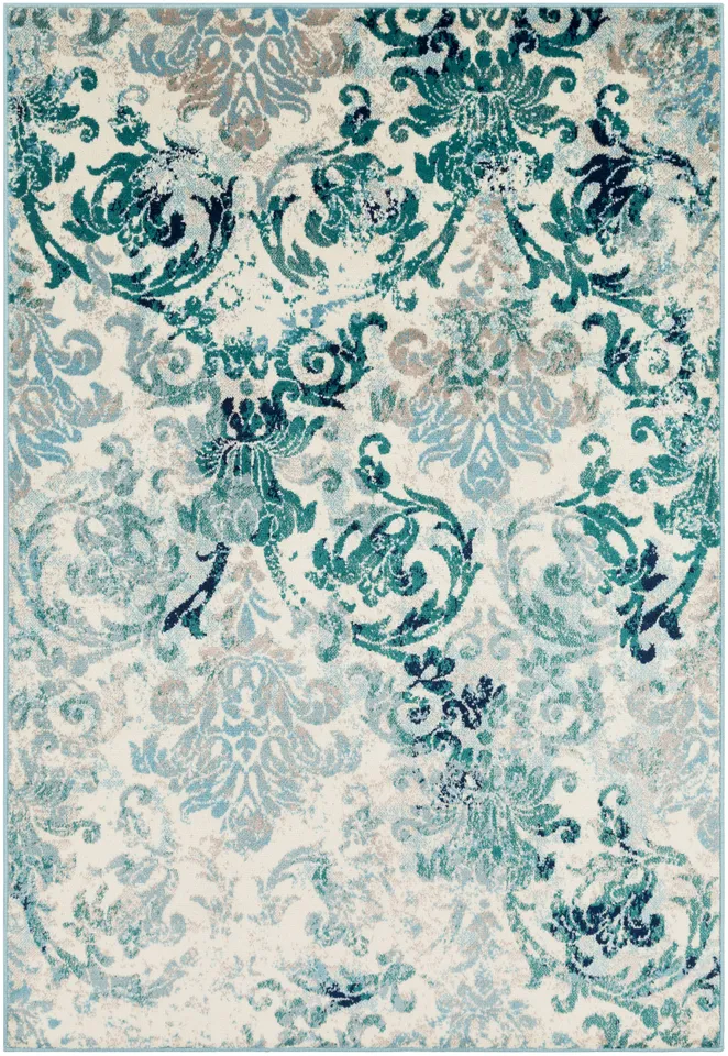 Paramount Beige Indoor 1'10" x 2'11" Machine Woven Rug