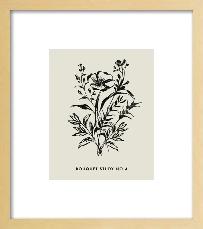 Bouquet Study No. 4 by Nancy Noreth for Artfully Walls