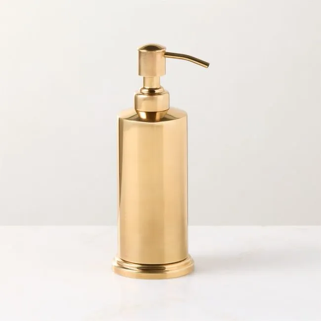 Roland Aged Brass Soap Pump 8 oz