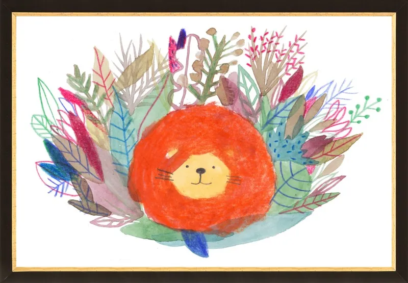 Lion by Marion Barraud for Artfully Walls