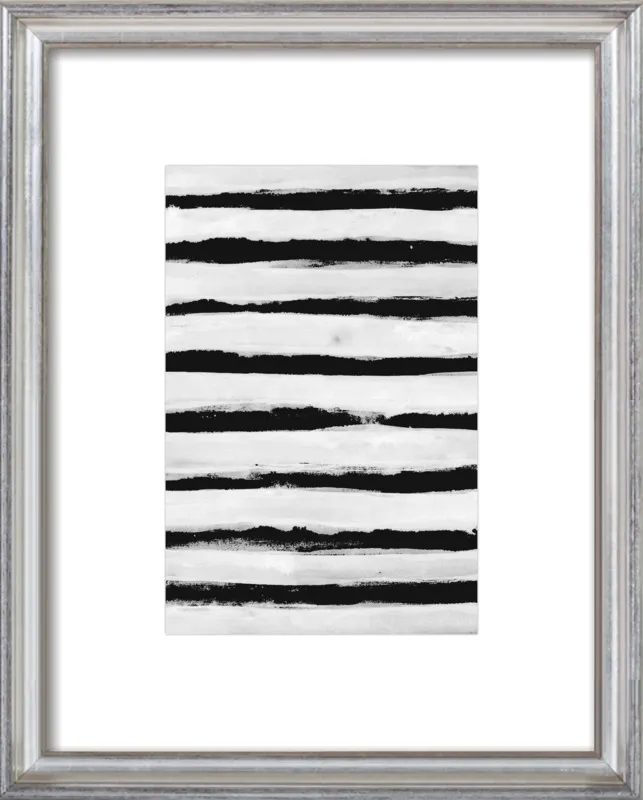 Black and White Stripes by Georgiana Paraschiv for Artfully Walls