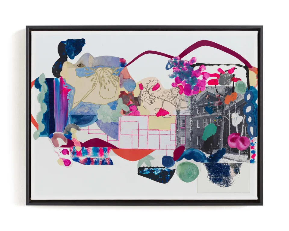 Pink And Blues Landscape Limited Edition Fine Art Print