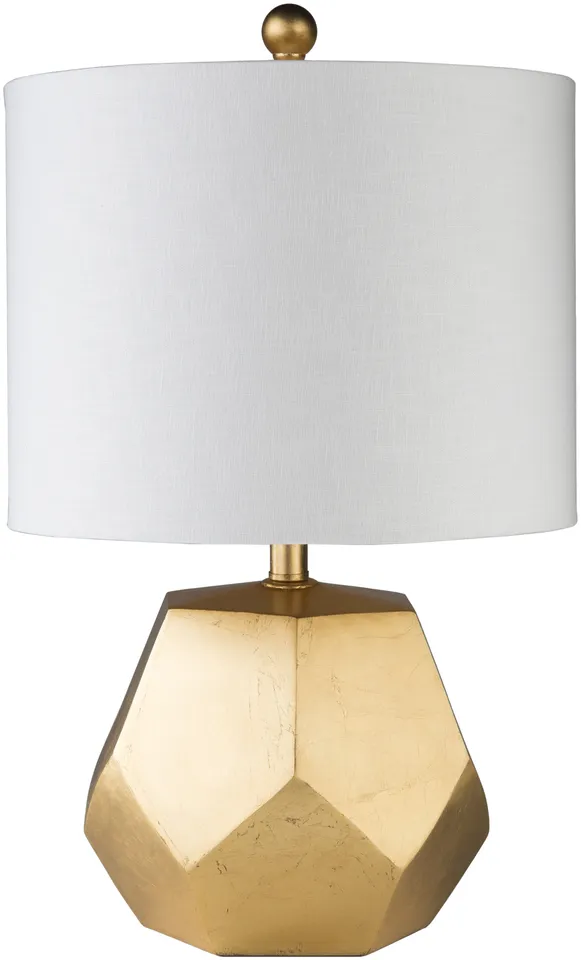 Fielding Gold Gilded 22"H x 13"W x 13"D Accent Table Lamp