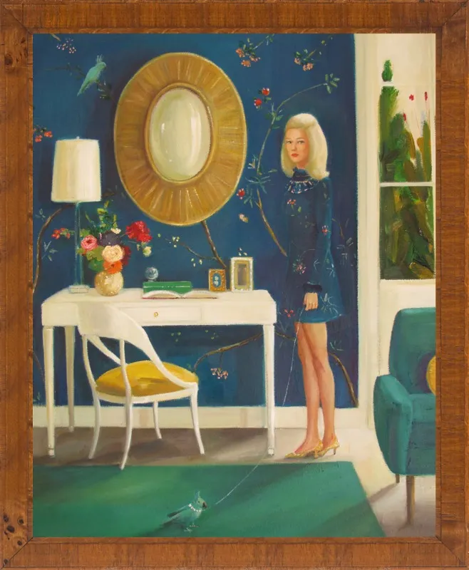 The Invisible Nature of Tansy Fairchild by Janet Hill for Artfully Walls