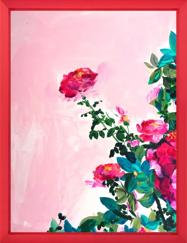 Rose Garden I by Christine Lindstrom for Artfully Walls