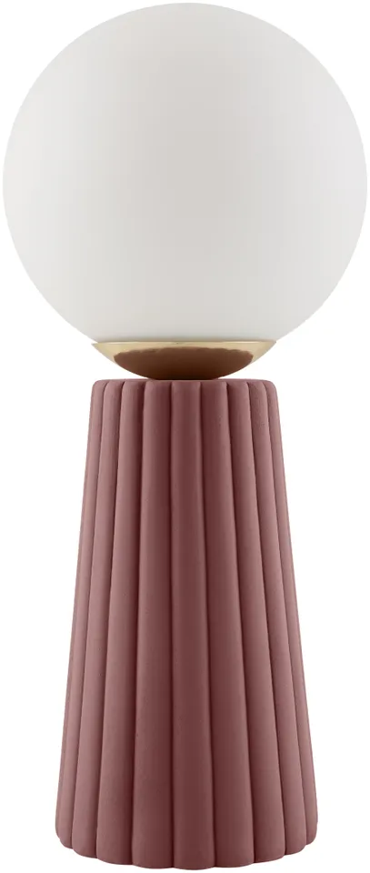 Conju  Hand Painted 17"H x 8"W x 8"D Accent Table Lamp