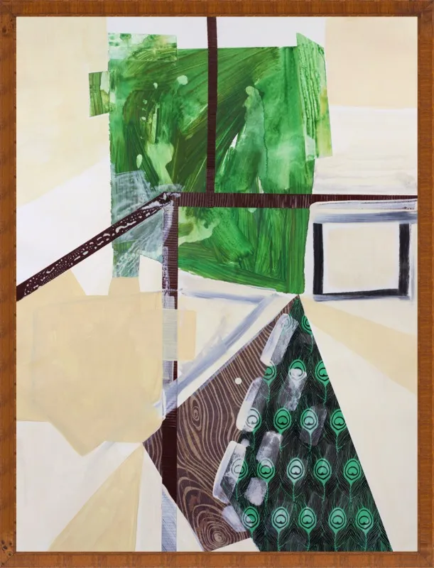 Abstract Study (trail map) by Pamela Staker for Artfully Walls