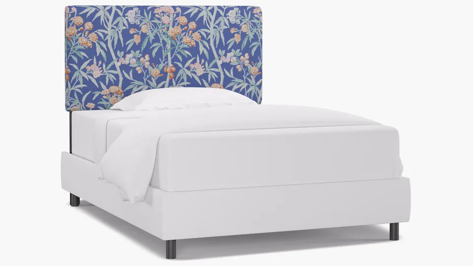 Square Back Headboard, Lapis Lanai, Full