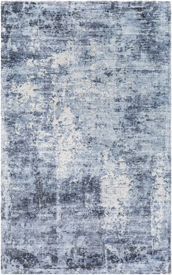Park Avenue Blue Indoor 8'10" x 12' Handmade Rug