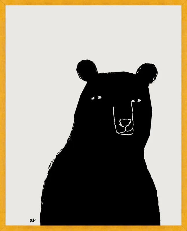 Benson the Bear by Rob Blackard for Artfully Walls
