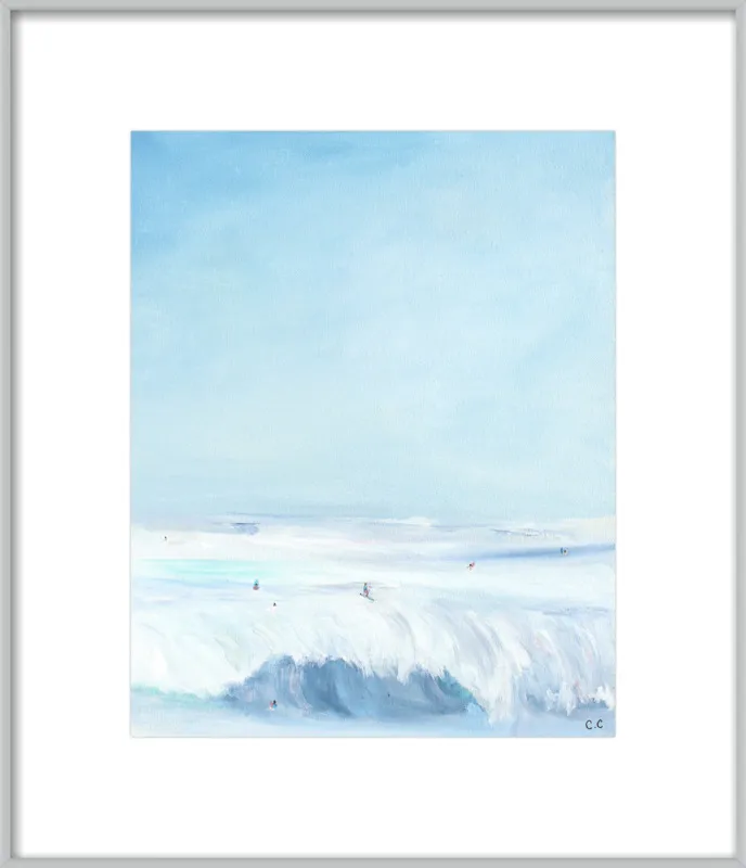 Wave Riders  by Caroline Chriss  for Artfully Walls
