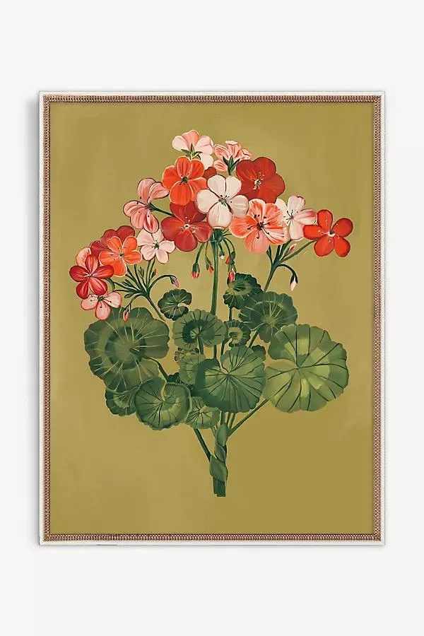 Geranium Study Wall Art