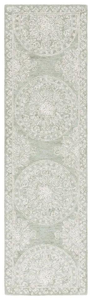 Lauren Ralph Lauren Collection Emmett Rug, Sage/Ivory, 2'3" x 8'