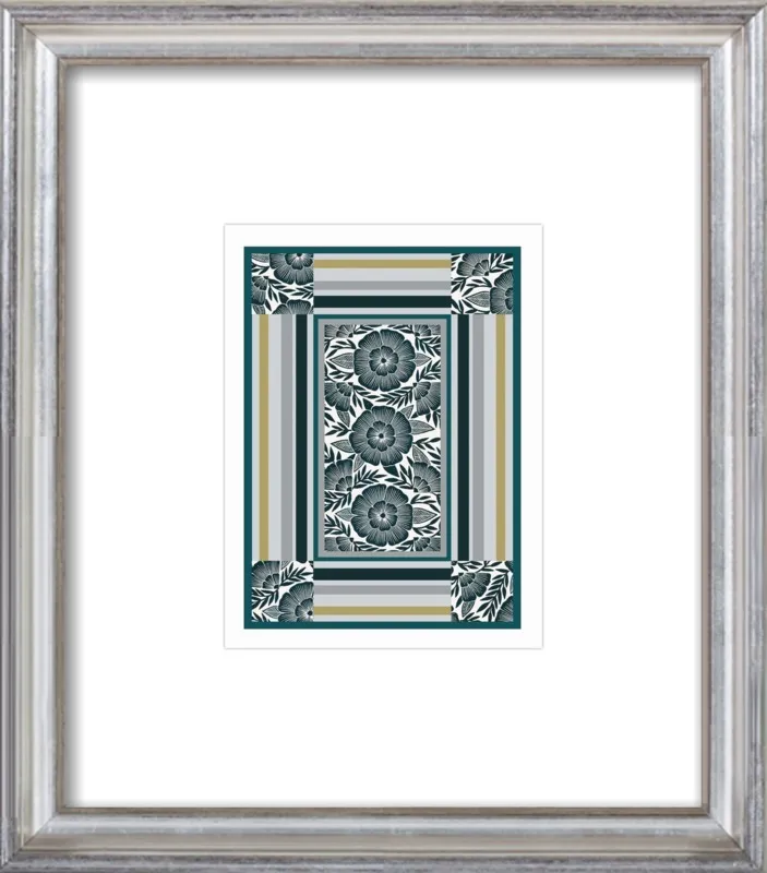 Botanical Frame 1 by Katharine Watson for Artfully Walls