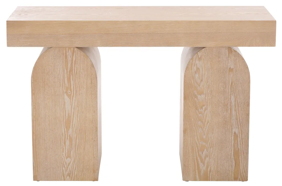 Ekoshi Console Table - Bleached White